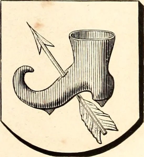 An illustration from Histoire de l'orfévrerie-joaillerie et des anciennes communautés et confréries d'orfévres-joailliers de la France et de la Belgique, 1850, leaf 890