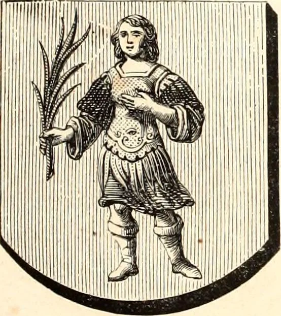 An illustration from Histoire de l'orfévrerie-joaillerie et des anciennes communautés et confréries d'orfévres-joailliers de la France et de la Belgique, 1850, leaf 892