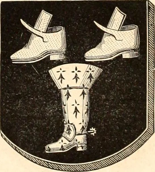 An illustration from Histoire de l'orfévrerie-joaillerie et des anciennes communautés et confréries d'orfévres-joailliers de la France et de la Belgique, 1850, leaf 904