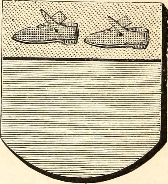 An illustration from Histoire de l'orfévrerie-joaillerie et des anciennes communautés et confréries d'orfévres-joailliers de la France et de la Belgique, 1850, leaf 906