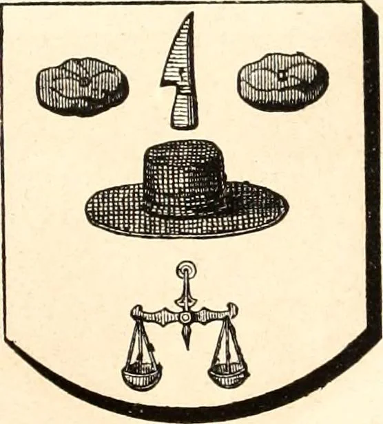 An illustration from Histoire de l'orfévrerie-joaillerie et des anciennes communautés et confréries d'orfévres-joailliers de la France et de la Belgique, 1850, leaf 914