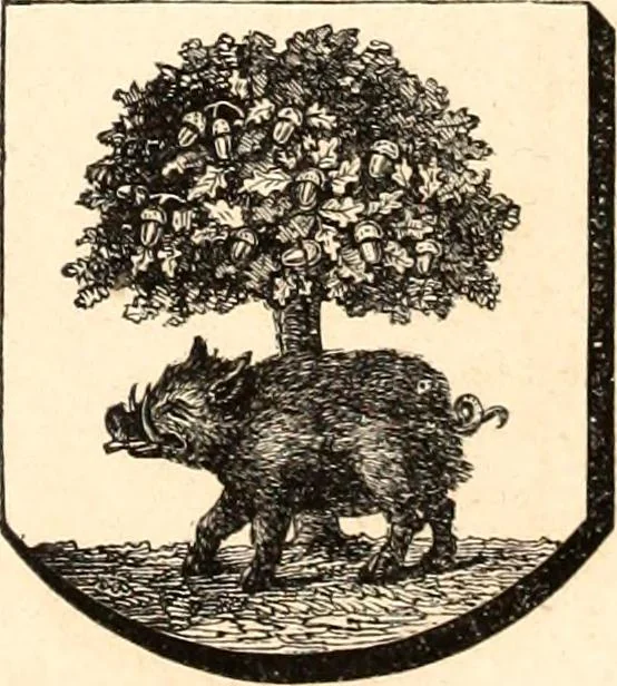 An illustration from Histoire de l'orfévrerie-joaillerie et des anciennes communautés et confréries d'orfévres-joailliers de la France et de la Belgique, 1850, leaf 918