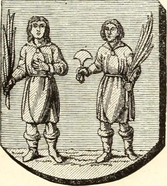 An illustration from Histoire de l'orfévrerie-joaillerie et des anciennes communautés et confréries d'orfévres-joailliers de la France et de la Belgique, 1850, leaf 926