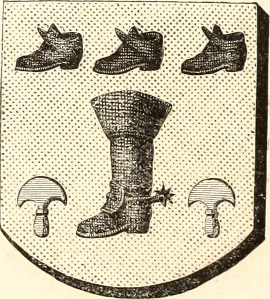 An illustration from Histoire de l'orfévrerie-joaillerie et des anciennes communautés et confréries d'orfévres-joailliers de la France et de la Belgique, 1850, leaf 926