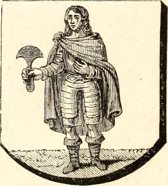 An illustration from Histoire de l'orfévrerie-joaillerie et des anciennes communautés et confréries d'orfévres-joailliers de la France et de la Belgique, 1850, leaf 928