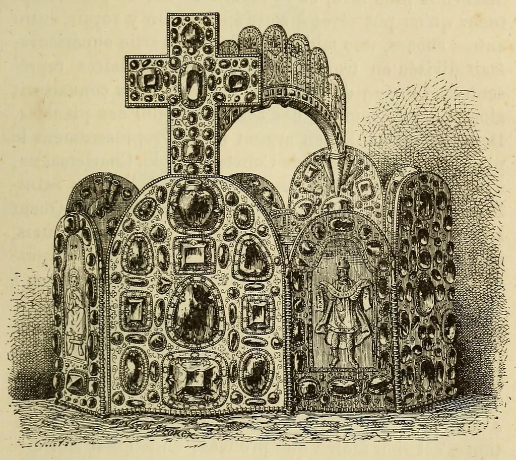 An illustration from Histoire de l'orfévrerie depuis les temps les plus reculés jusqu' à nos jours, 1875, leaf 103