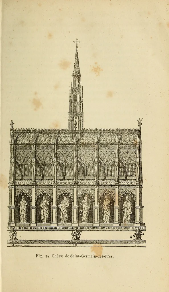 An illustration from Histoire de l'orfévrerie depuis les temps les plus reculés jusqu' à nos jours, 1875, leaf 185