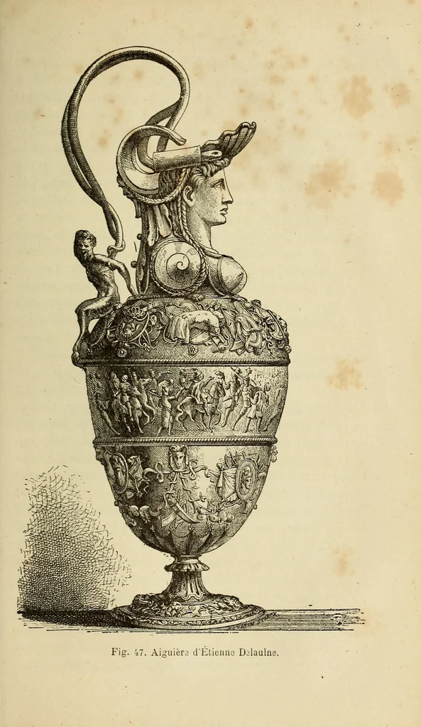 An illustration from Histoire de l'orfévrerie depuis les temps les plus reculés jusqu' à nos jours, 1875, leaf 253