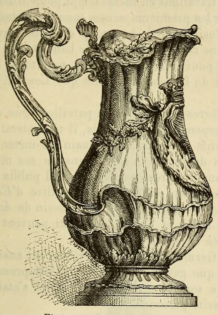 An illustration from Histoire de l'orfévrerie depuis les temps les plus reculés jusqu' à nos jours, 1875, leaf 289