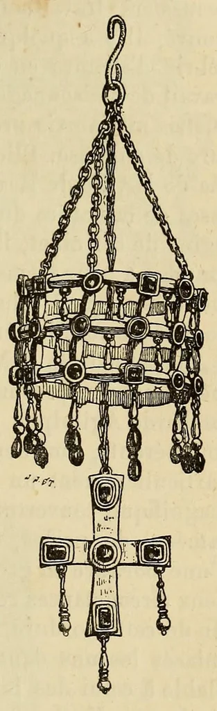 An illustration from Histoire de l'orfévrerie depuis les temps les plus reculés jusqu' à nos jours, 1875, leaf 85
