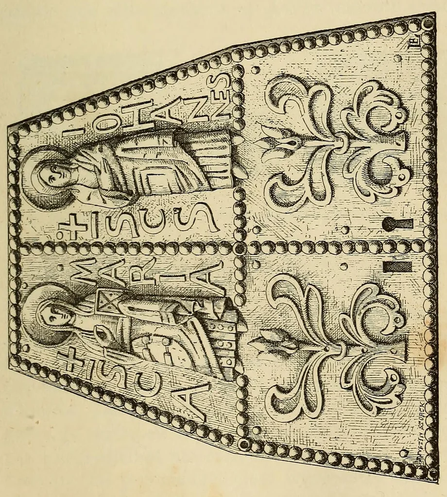 An illustration from Histoire de l'orfévrerie depuis les temps les plus reculés jusqu' à nos jours, 1875, leaf 99