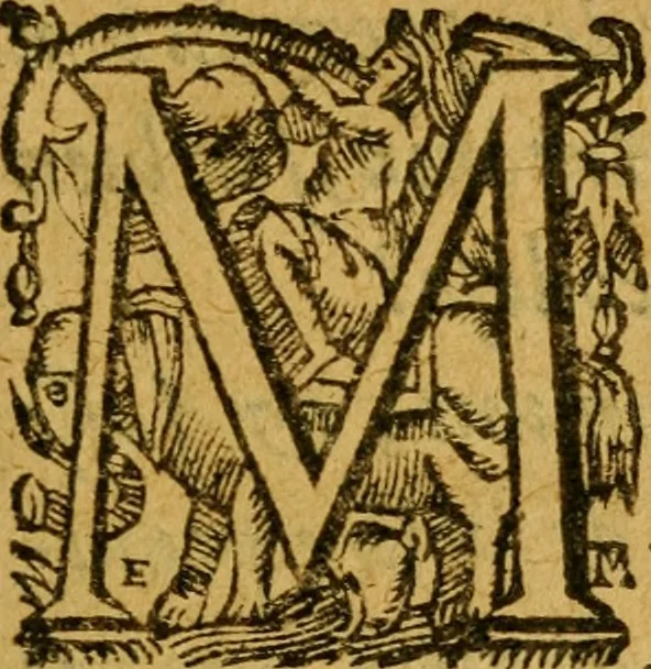An illustration from Histoire de messire Bertrand du Guesclin ... contenant les guerres, batailles, & conquestes faites sur les Anglois, Espagnols, & autres, durant les regnes des rois Jean & Charles V. Escrite en prose l'an M.CCC.LXXXVII. à la requeste de messire Jean d'Estouteville ... et nouvellement mise en lumiere par Me. Claude Menard, 1618, leaf 8