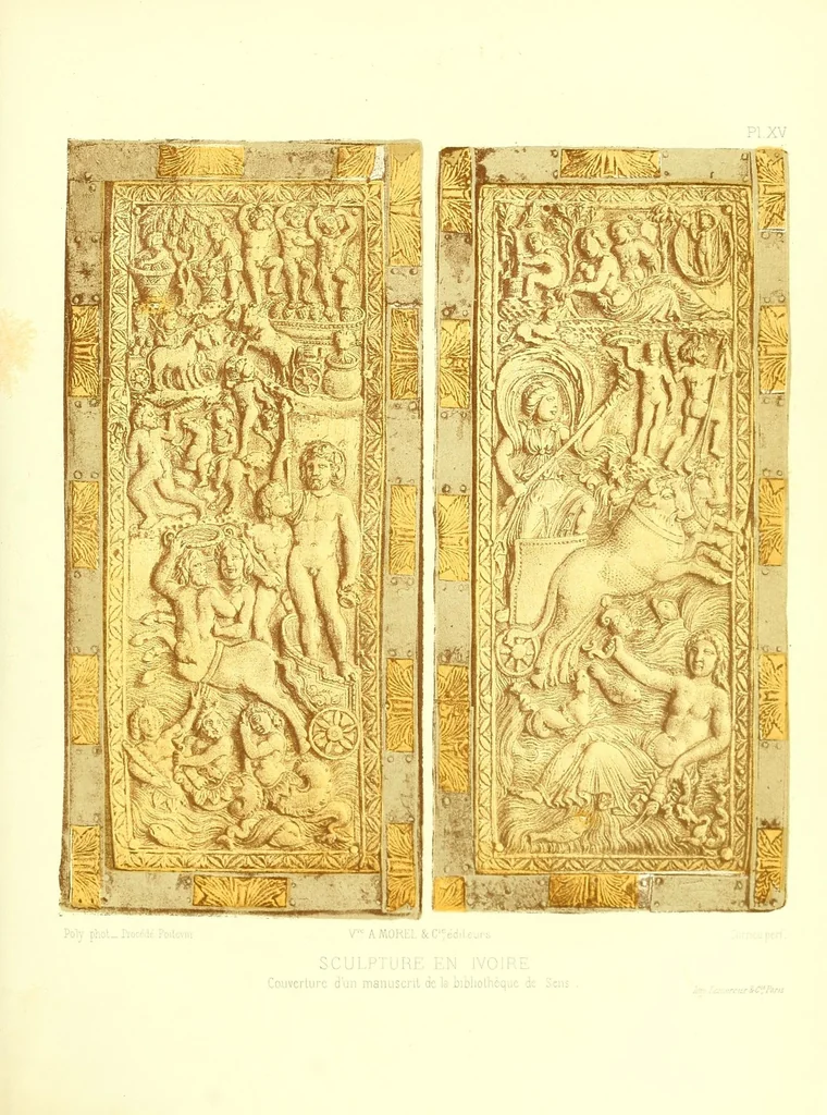 An illustration from Histoire des arts industriels au moyen âge et à l'époque de la renaissance, 1872, leaf 147