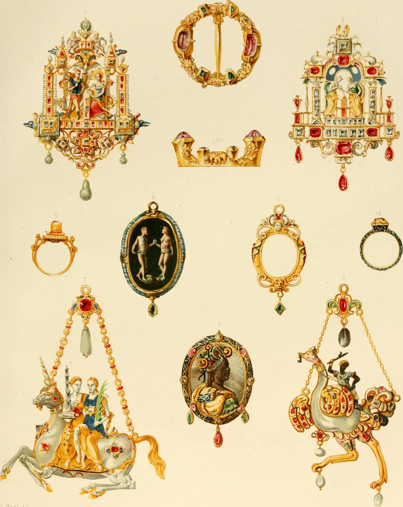 An illustration from Histoire des arts industriels au moyen âge et à l'époque de la renaissance, 1872, leaf 169