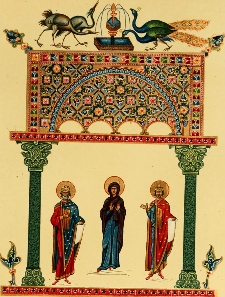 An illustration from Histoire des arts industriels au moyen âge et à l'époque de la renaissance, 1872, leaf 215