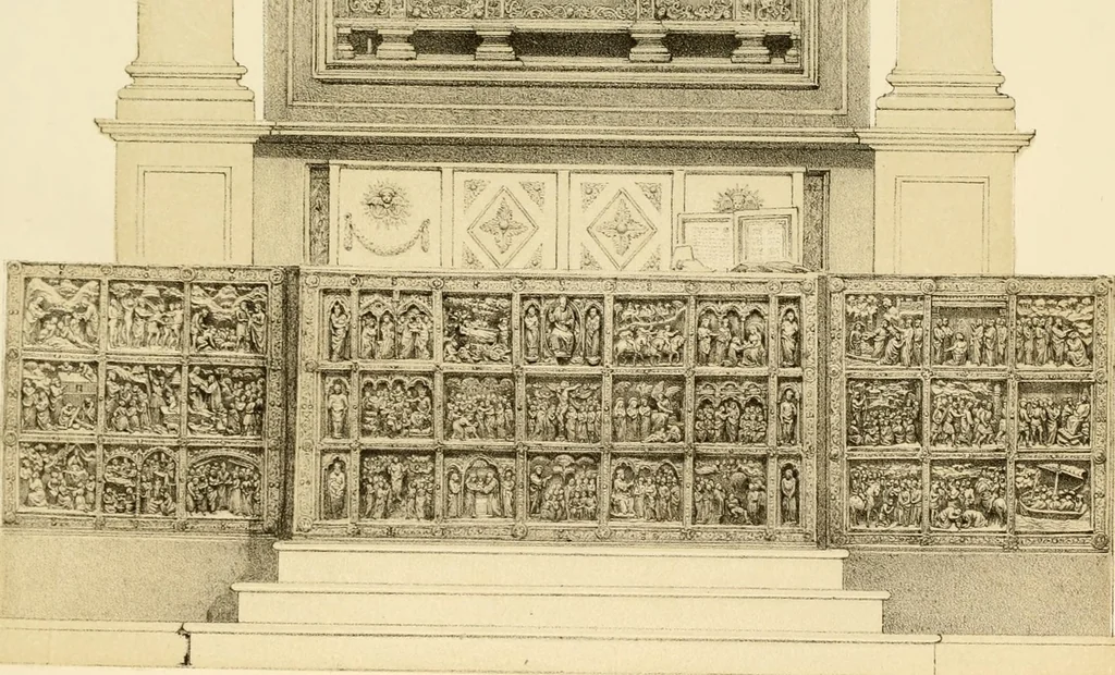 An illustration from Histoire des arts industriels au moyen âge et à l'époque de la renaissance, 1872, leaf 87