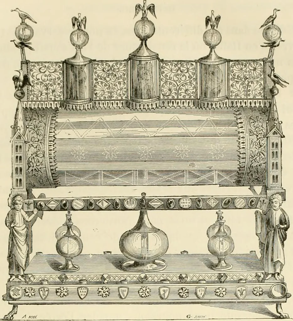 An illustration from Histoire des arts industriels au moyen âge et à l'époque de la renaissance, 1872, leaf 9