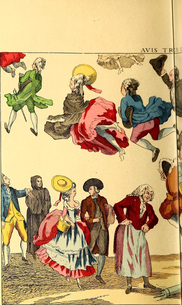 An illustration from Histoire des ballons et des aéronautes célèbres ..., 1887, leaf 155