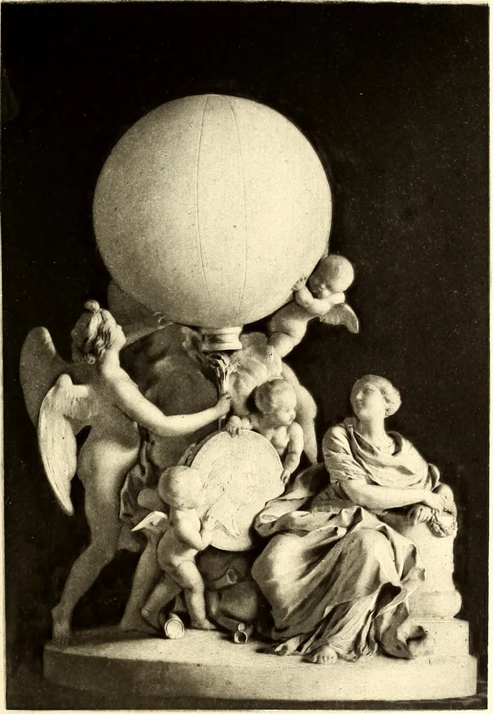 An illustration from Histoire des ballons et des aéronautes célèbres ..., 1887, leaf 172