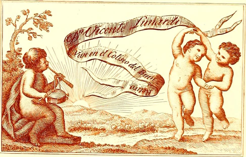 An illustration from Histoire des ballons et des aéronautes célèbres ..., 1887, leaf 203