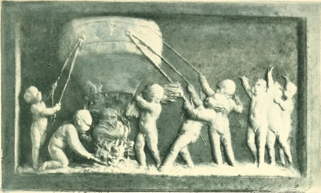 An illustration from Histoire des ballons et des aéronautes célèbres ..., 1887, leaf 34