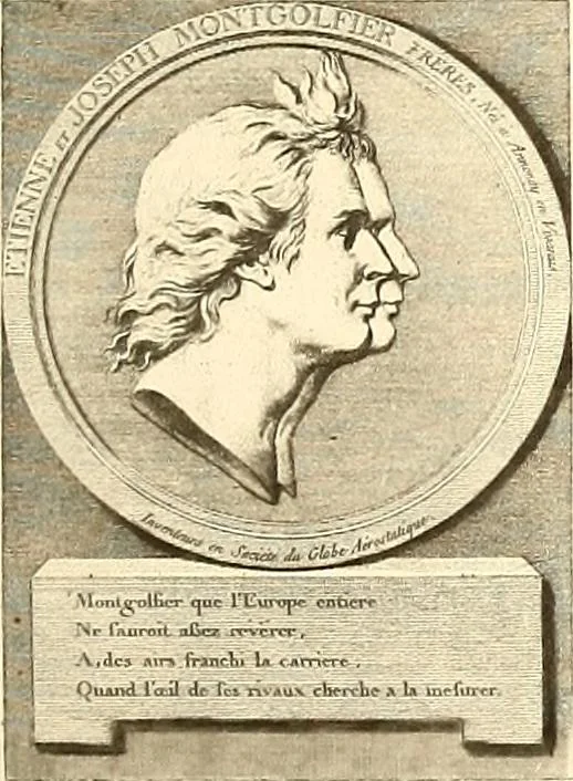 An illustration from Histoire des ballons et des aéronautes célèbres ..., 1887, leaf 34