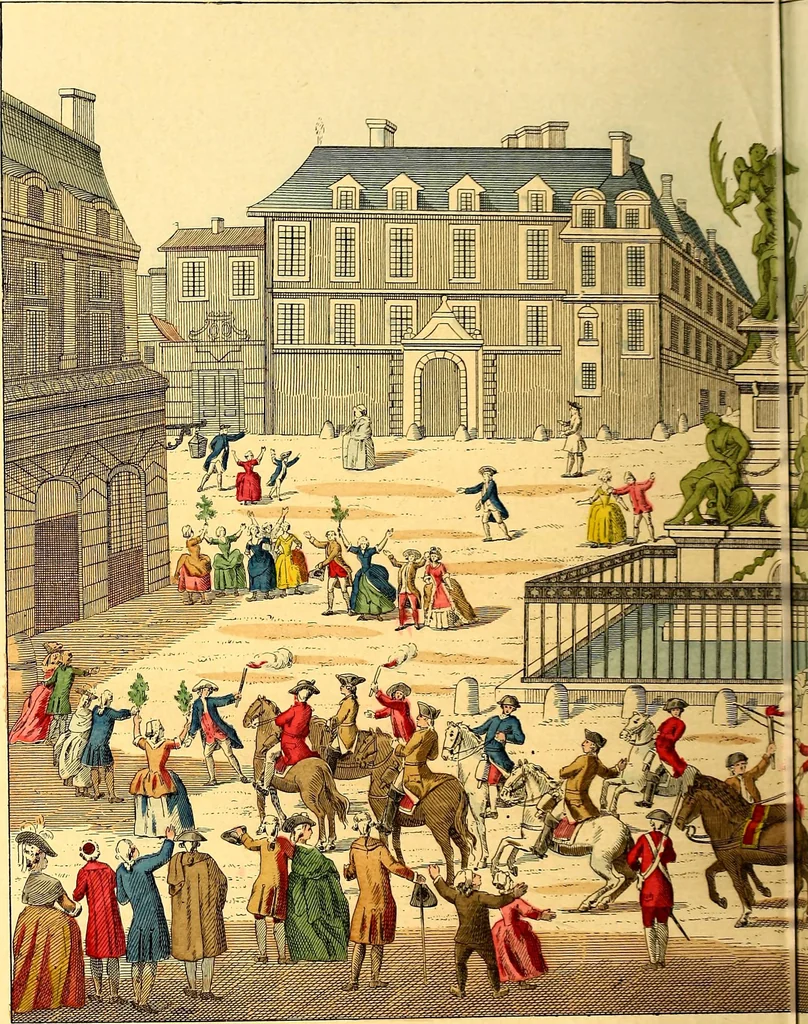 An illustration from Histoire des ballons et des aéronautes célèbres ..., 1887, leaf 99