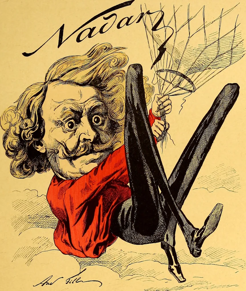 An illustration from Histoire des ballons et des aéronautes célèbres ..., 1887, leaf 134