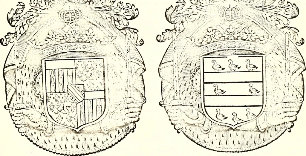 An illustration from Histoire des connestables: chanceliers et gardes des seavx [etc.] ... depuis leur origine:, 1658, leaf 102