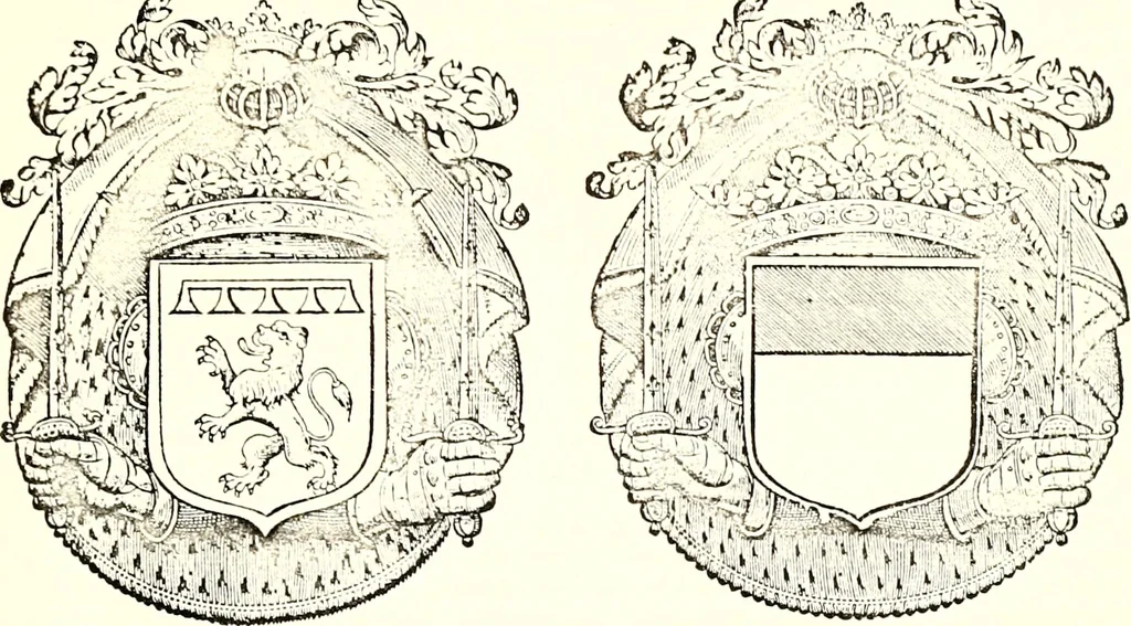 An illustration from Histoire des connestables: chanceliers et gardes des seavx [etc.] ... depuis leur origine:, 1658, leaf 110