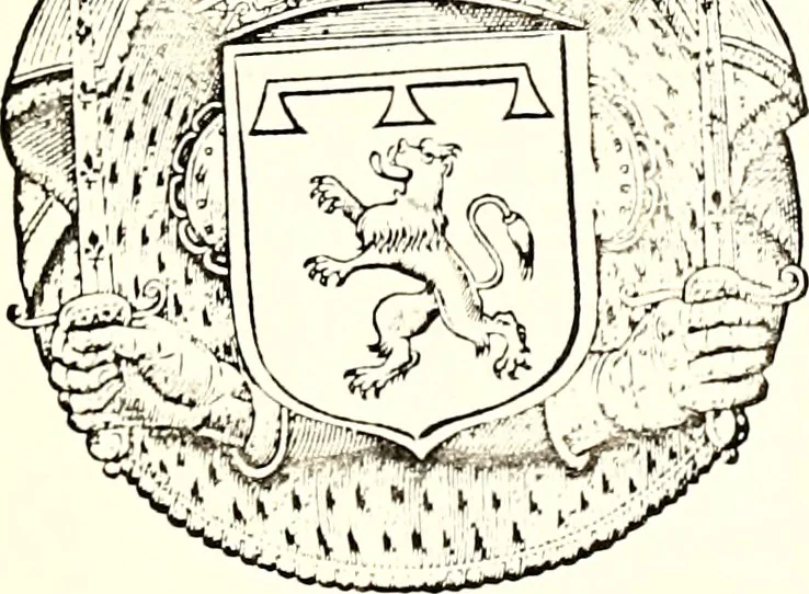 An illustration from Histoire des connestables: chanceliers et gardes des seavx [etc.] ... depuis leur origine:, 1658, leaf 110