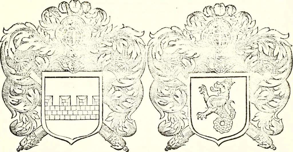 An illustration from Histoire des connestables: chanceliers et gardes des seavx [etc.] ... depuis leur origine:, 1658, leaf 1108
