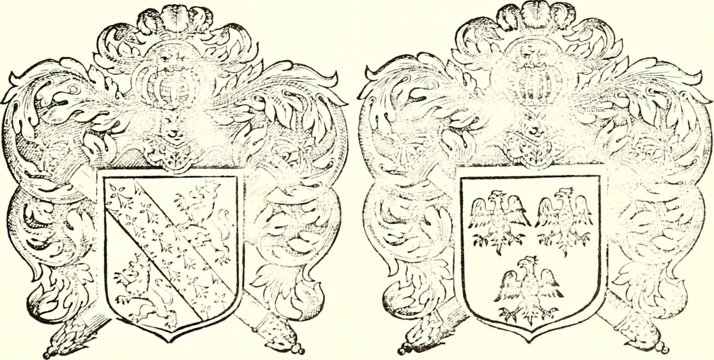An illustration from Histoire des connestables: chanceliers et gardes des seavx [etc.] ... depuis leur origine:, 1658, leaf 1124