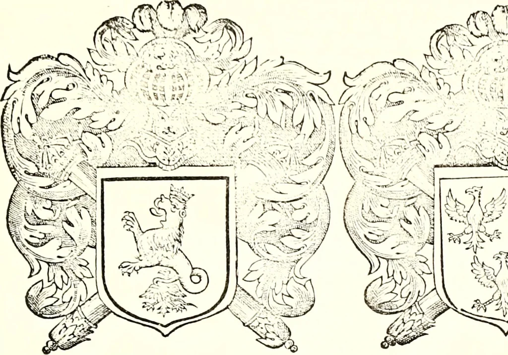An illustration from Histoire des connestables: chanceliers et gardes des seavx [etc.] ... depuis leur origine:, 1658, leaf 1132