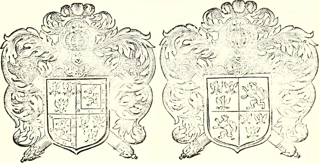 An illustration from Histoire des connestables: chanceliers et gardes des seavx [etc.] ... depuis leur origine:, 1658, leaf 1132