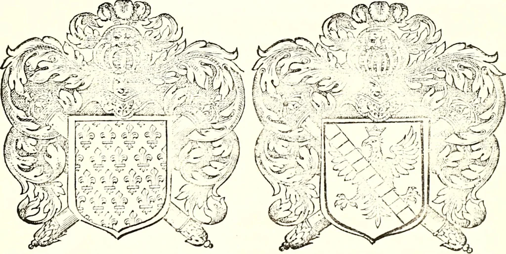 An illustration from Histoire des connestables: chanceliers et gardes des seavx [etc.] ... depuis leur origine:, 1658, leaf 1152