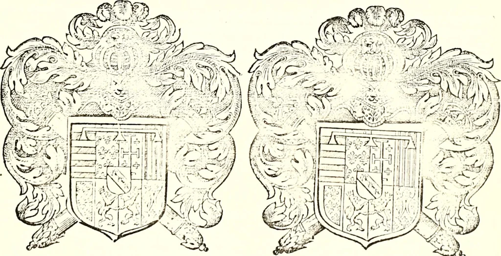 An illustration from Histoire des connestables: chanceliers et gardes des seavx [etc.] ... depuis leur origine:, 1658, leaf 1188
