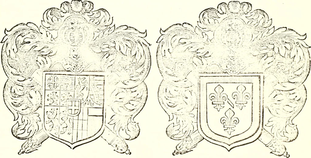 An illustration from Histoire des connestables: chanceliers et gardes des seavx [etc.] ... depuis leur origine:, 1658, leaf 1196