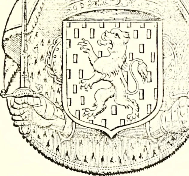 An illustration from Histoire des connestables: chanceliers et gardes des seavx [etc.] ... depuis leur origine:, 1658, leaf 122