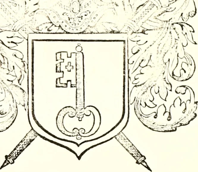 An illustration from Histoire des connestables: chanceliers et gardes des seavx [etc.] ... depuis leur origine:, 1658, leaf 1244
