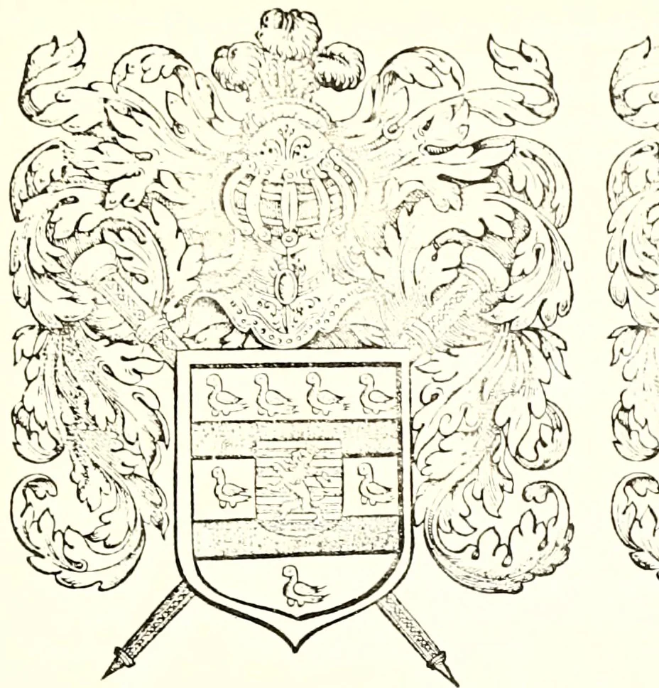 An illustration from Histoire des connestables: chanceliers et gardes des seavx [etc.] ... depuis leur origine:, 1658, leaf 1248