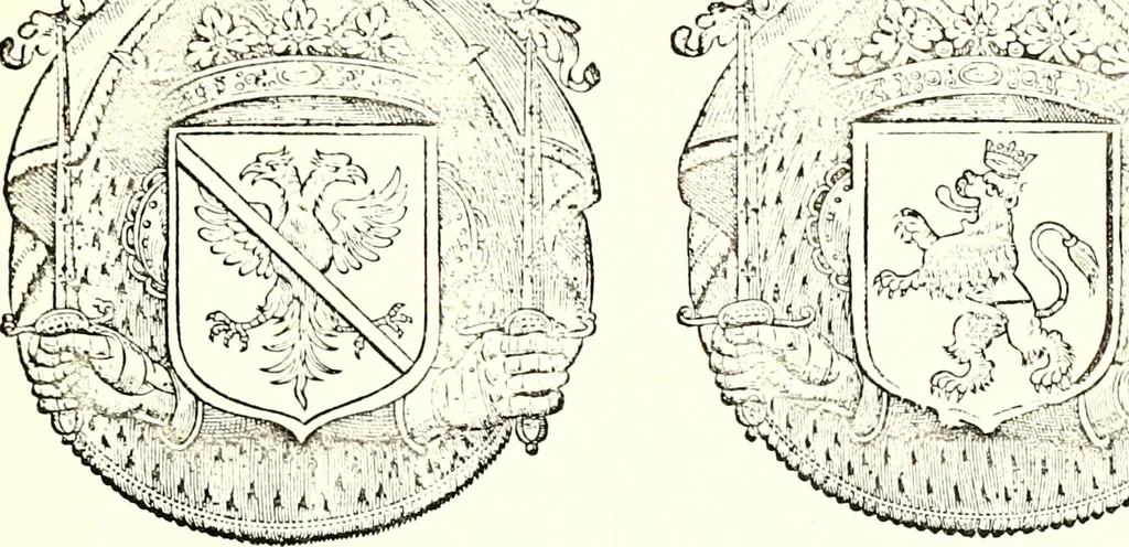 An illustration from Histoire des connestables: chanceliers et gardes des seavx [etc.] ... depuis leur origine:, 1658, leaf 126