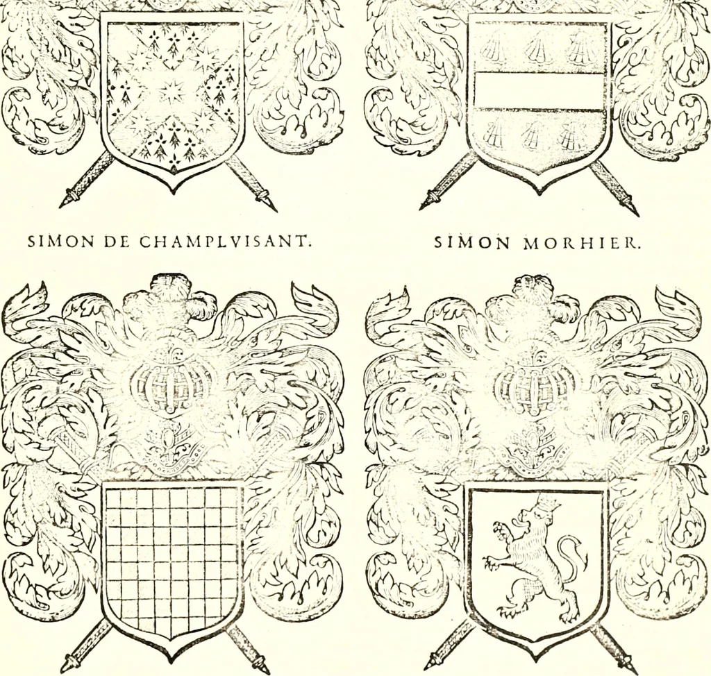 An illustration from Histoire des connestables: chanceliers et gardes des seavx [etc.] ... depuis leur origine:, 1658, leaf 1280