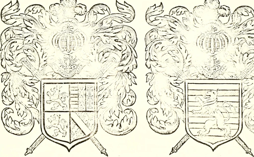 An illustration from Histoire des connestables: chanceliers et gardes des seavx [etc.] ... depuis leur origine:, 1658, leaf 1284