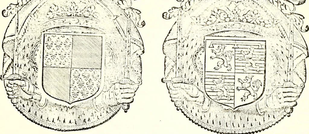 An illustration from Histoire des connestables: chanceliers et gardes des seavx [etc.] ... depuis leur origine:, 1658, leaf 130