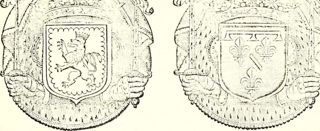 An illustration from Histoire des connestables: chanceliers et gardes des seavx [etc.] ... depuis leur origine:, 1658, leaf 138