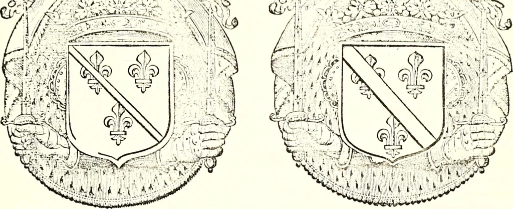 An illustration from Histoire des connestables: chanceliers et gardes des seavx [etc.] ... depuis leur origine:, 1658, leaf 142