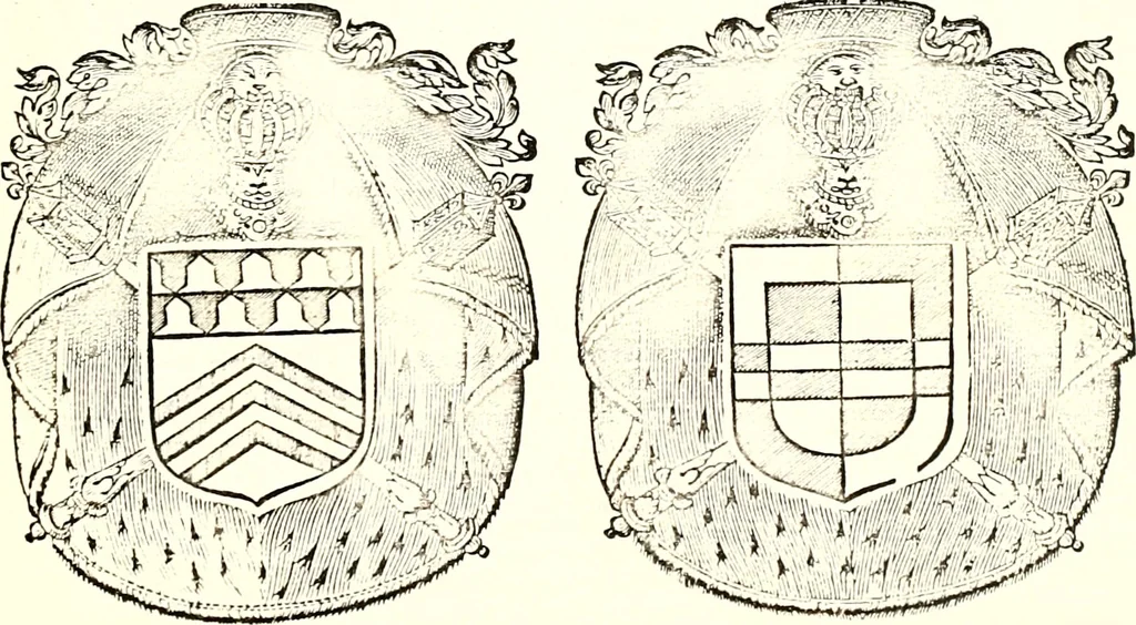 An illustration from Histoire des connestables: chanceliers et gardes des seavx [etc.] ... depuis leur origine:, 1658, leaf 218