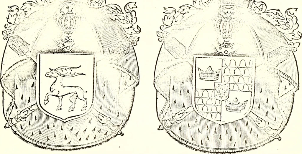 An illustration from Histoire des connestables: chanceliers et gardes des seavx [etc.] ... depuis leur origine:, 1658, leaf 230