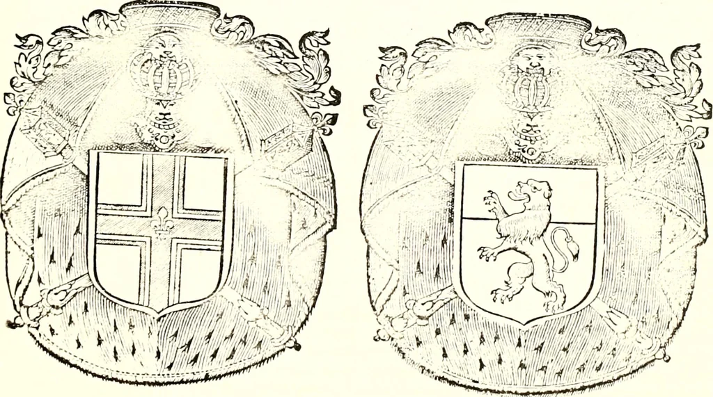 An illustration from Histoire des connestables: chanceliers et gardes des seavx [etc.] ... depuis leur origine:, 1658, leaf 230